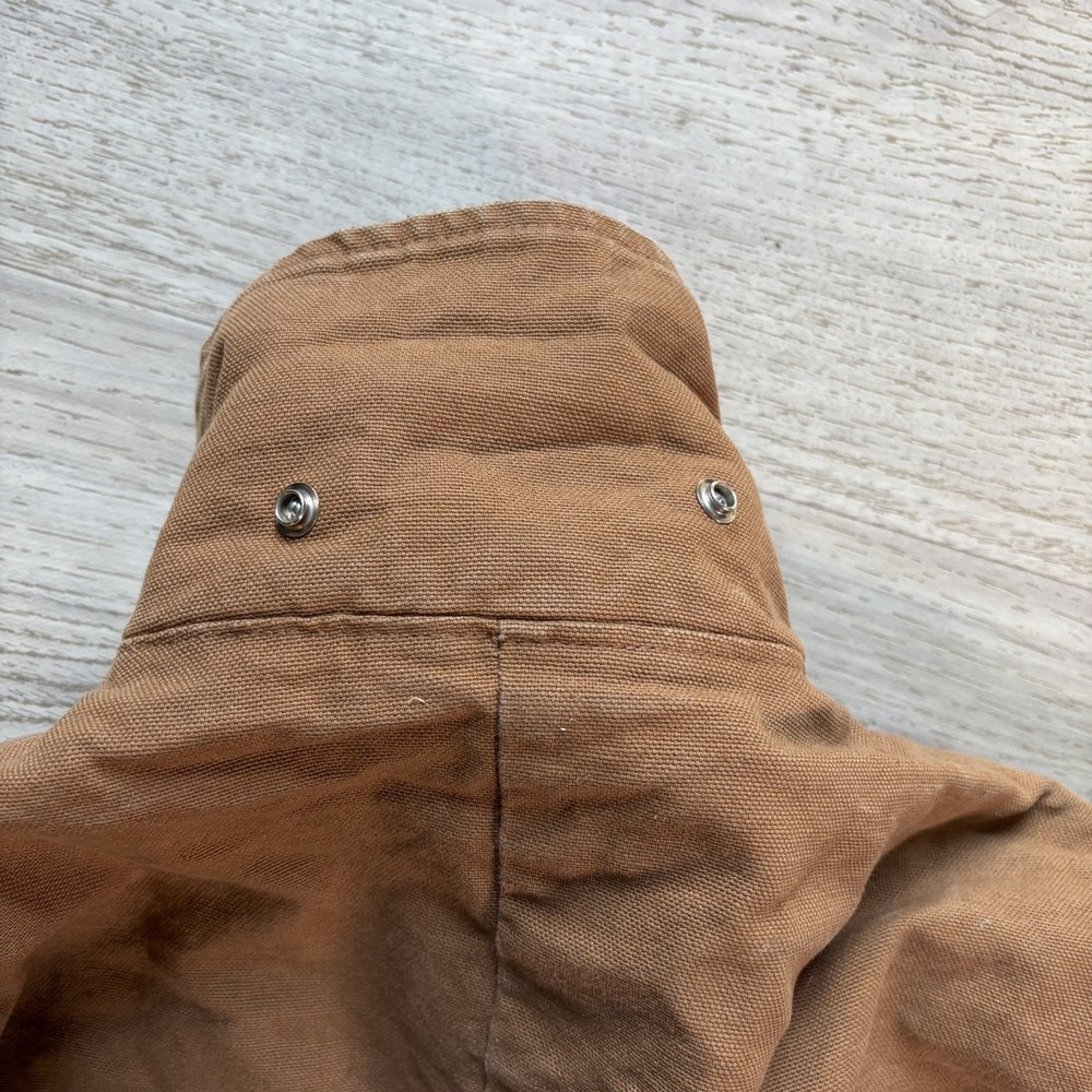 Vtg Walls Coveralls Brown Blizzard Puff Insulated Workwear Mens Sz Large Reg - Picture 15 of 15